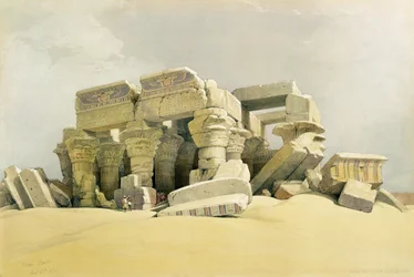 Ruines du temple de Kom Ombo, d